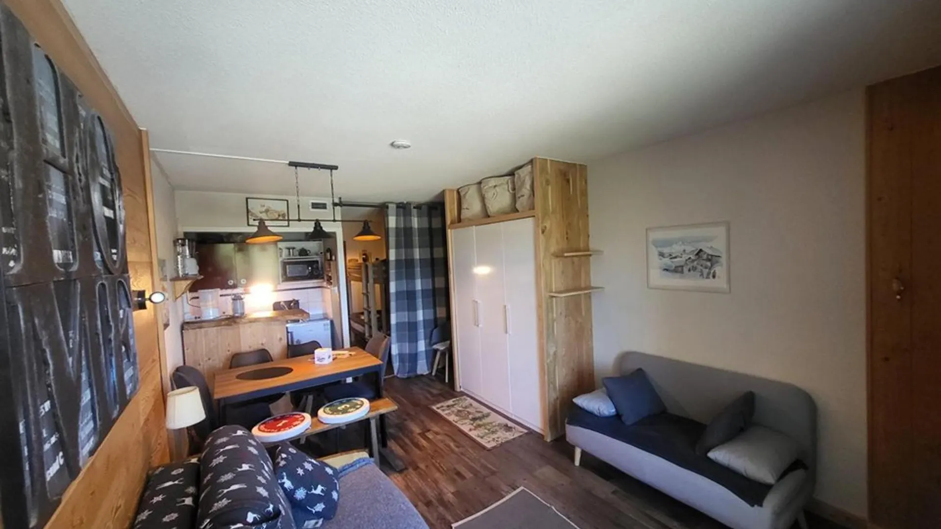 Appartement Studio Montgenèvre, 1 pièce, 4 personnes - FR-1-266-61